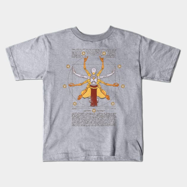 Vitruvian Omnic Kids T-Shirt by The_Interceptor